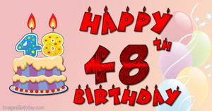 Розовый фон  с шариками и мультяшный торт в честь дня рождения